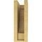 Ekena Millwork 4"W x 8"D x 12"H Classic Alpine Rough Cedar Woodgrain TimberThane Corbel, Primed Tan CORUR04X08X12ALPRCPR - alternate 5